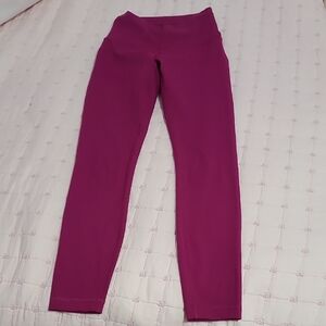 lululemon athletica Kids Fuchsia Leggings